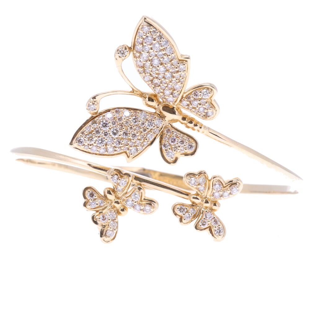 Butterfly Hinged Cuff Bracelet | LaNae Fine Jewelry