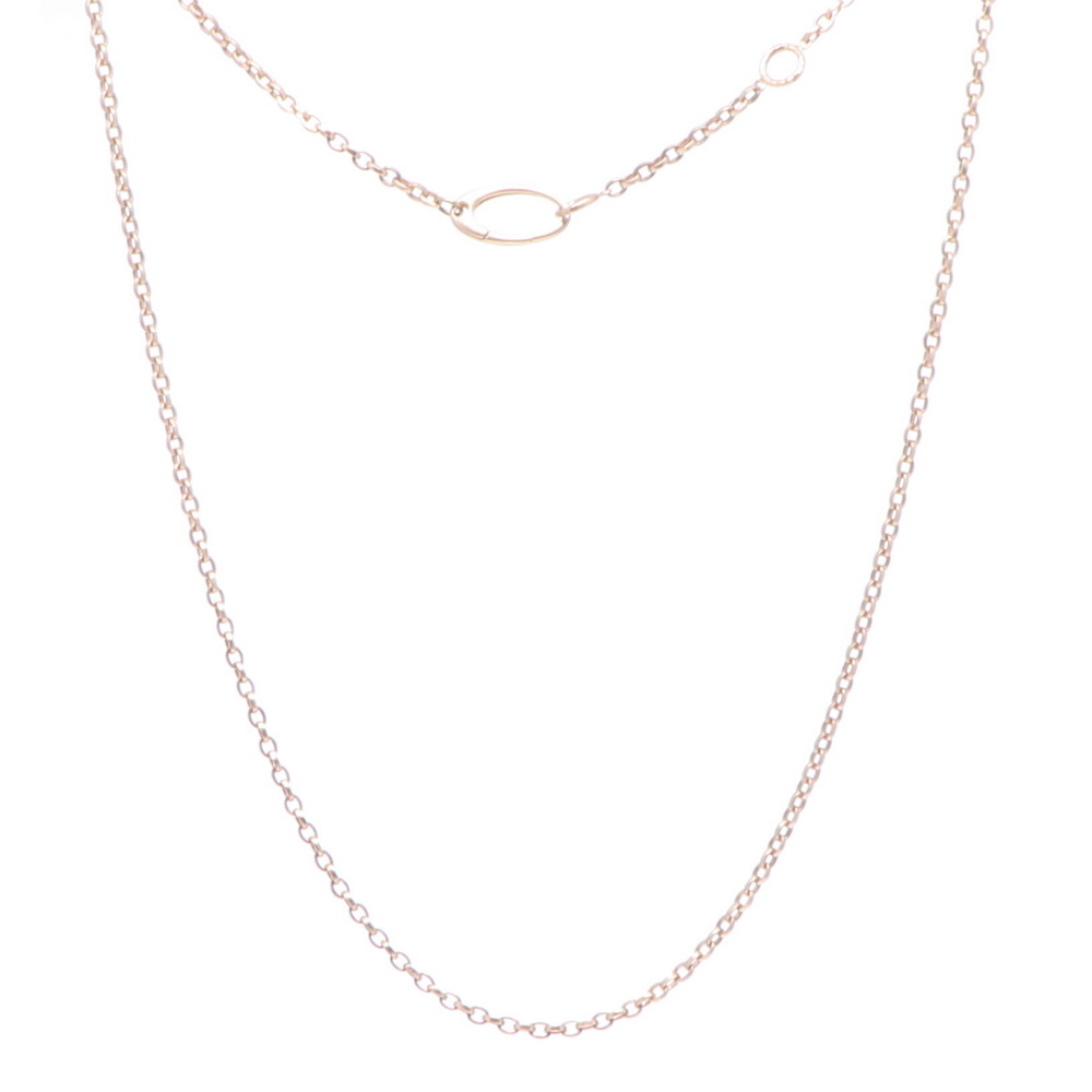This necklace is the perfect chain to start your Cynthia Ann Jewels collection. Our pendants look best hanging on a substantial sized chain. This Indy chain 24-26" is solid 14k yellow gold 26.49g with a 7mm lobster clasp. Each Indy chain has a jump ring so you can make it shorter or can be flipped around to display your pendant like it's hanging from a vintage watch chain. The lobster clasp can be ungraded to a diamond lobster clasp (Contact for pricing). Classic Indy Yellow Gold Chain 24-26"
