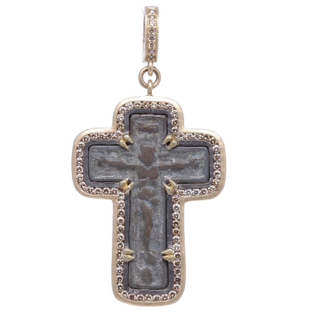 Ancient Old Believers Crucifix Pendant | Cynthia Ann Jewels