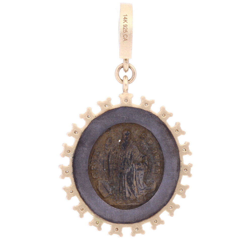 Antique St Benedict Medal Pendant