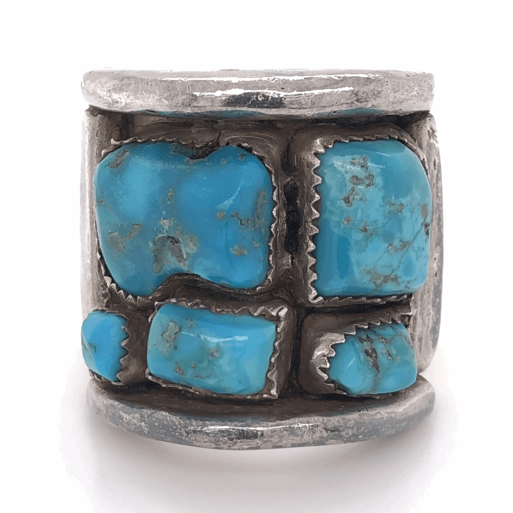 Old Pawn Turquoise Ring