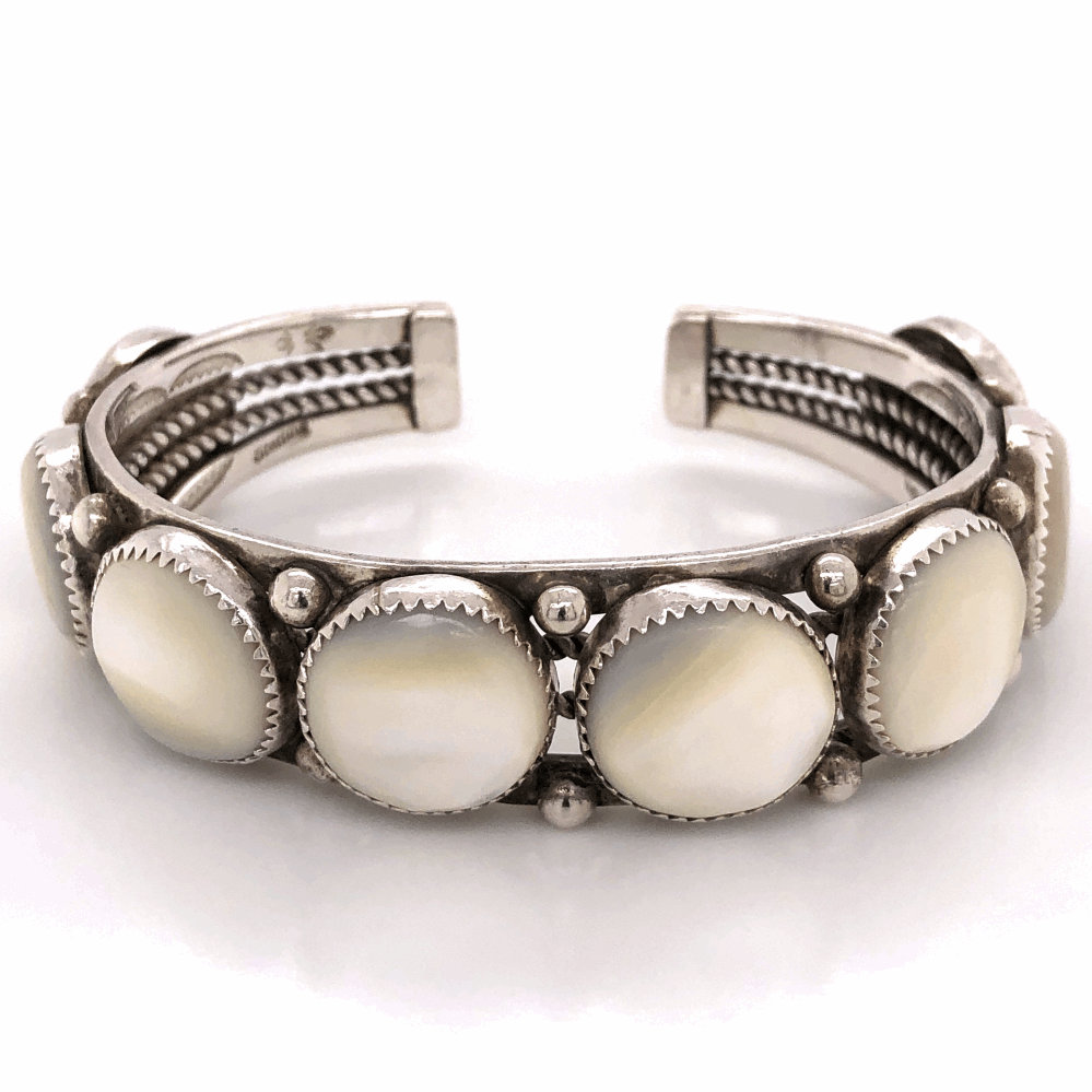 mother of pearl cuff