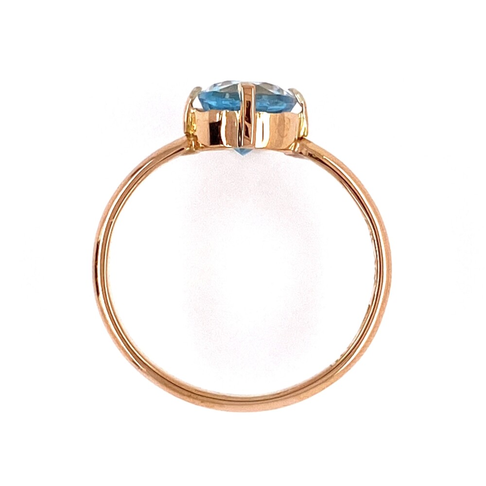 Asian hallmarks show this ring is 22K which is over 90% pure gold making the color a very rich yellow. This ring is super simple with a center oval aquamarine weighing approx. 1.34ct set by four prongs, a nice side seat around the stone a mid weight shank that is currently a size 5, but is sizable. 22K Yellow Gold 1.34ct Oval Aquamarine Solitaire Ring 2.2g, s5