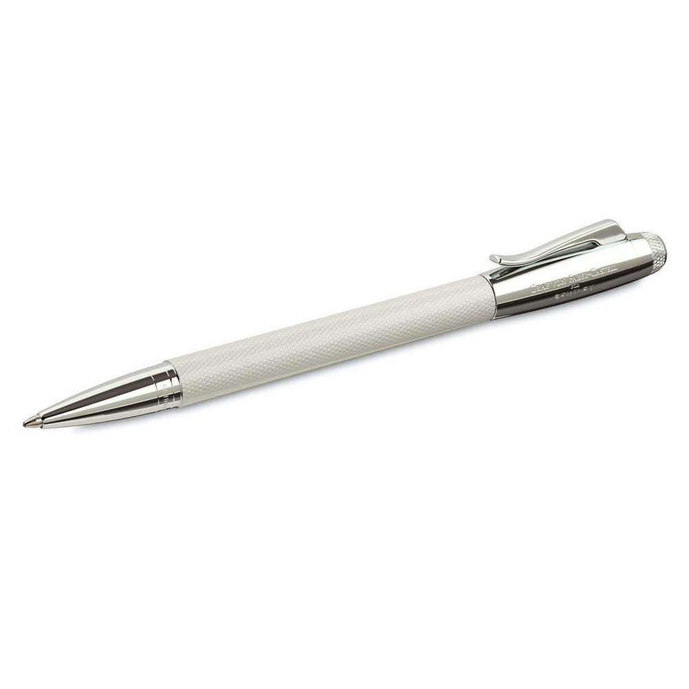 Image 2 for Faber-Castell White Satin Bentley Series Ballpoint Pen