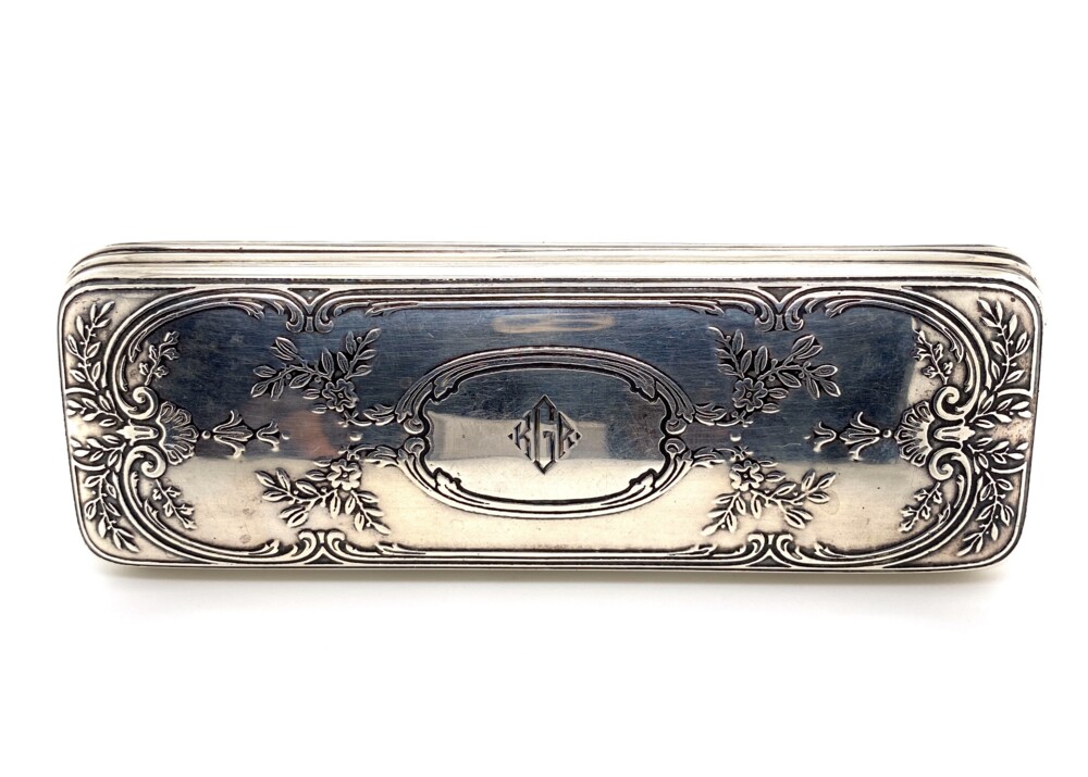 Image 2 for 925 Sterling TIFFANY & CO Engraved Box 5.5" c1900