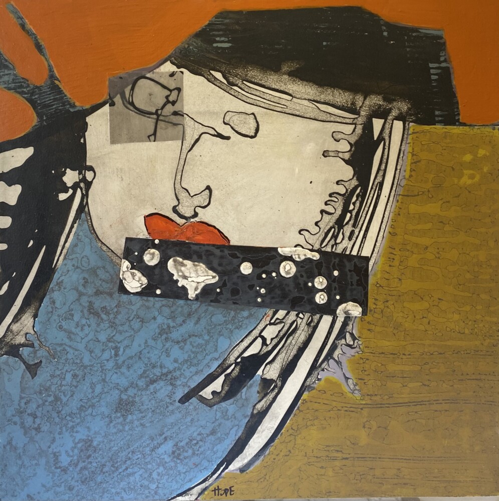 This awe-inspiring wall art that is part of Kathleen Hope's Faces series is reflective of the beauty of life’s unpredictability. Wonderfully open to interpretation, Benn There Done That transcends stylistic boxes and represents a bold foray in contemporary art. Been There Done That