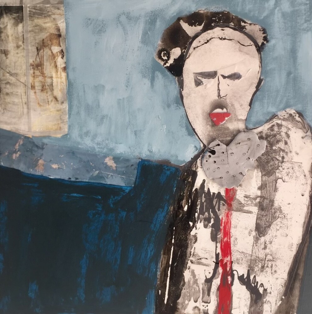 This awe-inspiring wall art that is part of Kathleen Hope's Faces series is reflective of the beauty of life’s unpredictability. Wonderfully open to interpretation, Hell No transcends stylistic boxes and represents a bold foray in contemporary art. Hell No