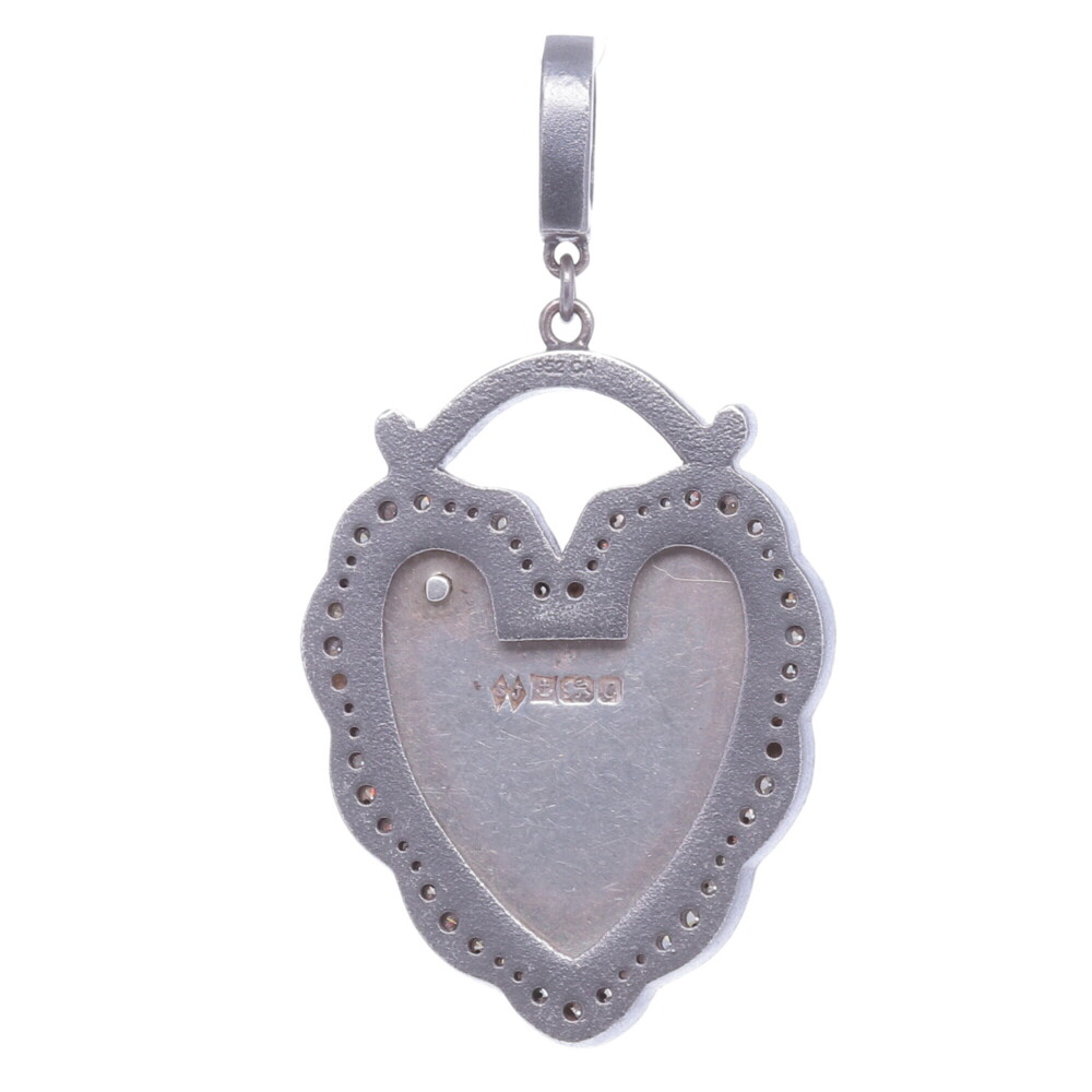 Image 2 for Old English Padlock Pendant