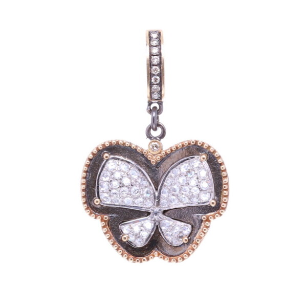Closeup photo of Diamond Butterfly Pendant