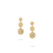 Africa 3 Station Dangle Earrings w 0.45 ctw Diamonds Africa Constellation Earring