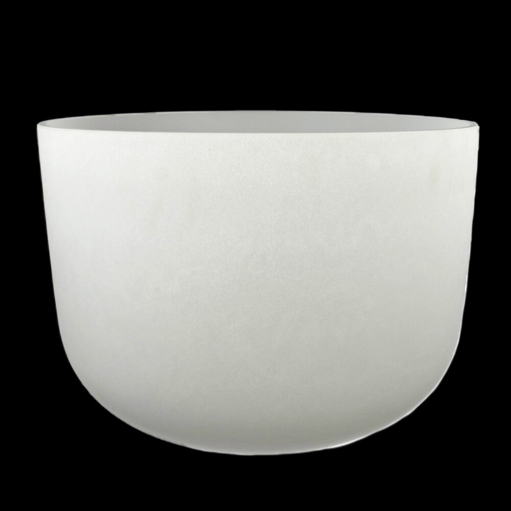 <font size="4"><span style="font-family: "EB Garamond"; position: initial; margin: initial;"><font style="position: initial; margin: initial; font-family: "EB Garamond";">20" Frosted Quartz Singing Bowl Note F </font></span><font style="font-family: "EB Garamond";"><font style="line-height: 22px; position: initial; margin: initial; font-family: "EB Garamond";">(Lit base sold </font><font style="position: initial; margin: initial; font-family: "EB Garamond";">separately</font><font style="line-height: 22px; position: initial; margin: initial; font-family: "EB Garamond";">)</font></font></font><div style="position: initial; margin: initial; font-family: "EB Garamond";"><div style="font-family: "EB Garamond"; position: initial; margin: initial;"><font style="line-height: 22px; position: initial; margin: initial; font-family: "EB Garamond";" size="4">This quartz crystal singing bowl is not molded but hand blown. This gives it a smooth finish inside and out. This one has been tuned to a perfect pitch F note. What a beautiful addition to your meditation space or living room.</font></div><div style="font-family: "EB Garamond"; position: initial; margin: initial;"><font style="line-height: 22px; position: initial; margin: initial; font-family: "EB Garamond";" size="4">How they are made- Crystal singing bowls are made from 99.992 percent pure quartz crystal that is crushed and painstakingly hand blown. The bowls emit a powerful, pure resonance. The thickness of the bowl, as well as the height and diameter, determine the specific vibrational frequency of the bowl. Crystal Singing bowls first came to market as healing tools in 1980s. Tibetan metal bowls which, work in a similar way, have been in use for centuries.</font></div><div style="font-family: "EB Garamond"; position: initial; margin: initial;"><font style="line-height: 22px; position: initial; margin: initial; font-family: "EB Garamond";" size="4"> </font></div><div style="position: initial; margin: initial; font-family: "EB Garamond";"><font size="4"><br style="position: initial; margin: initial; font-family: "EB Garamond";"></font></div><div style="position: initial; margin: initial; font-family: "EB Garamond";"><div style="font-family: "EB Garamond"; position: initial; margin: initial;"><font style="line-height: 22px; position: initial; margin: initial; font-family: "EB Garamond";" size="4">Quartz- Quartz is the most widely used out of all Crystals. It works with every chakras however is most used with the crown chakra. It also help cleans and recharge other crystals. Quartz is one of the most well known minerals on earth and is also the most varied of all minerals, occurring in all different forms, habits, and colors. In history, the Greek word for Quartz is Krystallos, meaning ice. Quartz is highly prized for its ability to clear the mind of negativity and to enhance higher spiritual receptiveness. It is considered the master of all healing crystals due to its ability to magnify or amplify healing vibrations of other crystals.</font></div><div style="font-family: "EB Garamond"; position: initial; margin: initial;"><font style="line-height: 22px; position: initial; margin: initial; font-family: "EB Garamond";" size="4">How to use your crystal singing bowl- LIGHTLY tap the bowl just to get the vibration going. As you firmly press the accompanying mallet in a circular motion against the bowls outside edge or rim. When you hear a bright clear tone, you can slow down the motion. Use your full arm to make the motion, rather than just rotating your wrist. You will start to feel the relaxation set in and your mind going into the zone. This will help with meditation, relaxation and focus.</font></div><div style="font-family: "EB Garamond"; position: initial; margin: initial;"><font style="line-height: 22px; position: initial; margin: initial; font-family: "EB Garamond";" size="4">Suede wand and rubber ring holder included.</font></div><div style="font-family: "EB Garamond"; position: initial; margin: initial;"><font style="font-size: 1.2rem; line-height: 22px; position: initial; margin: initial;"><a href="https://www.youtube.com/watch?v=D3cXjs9Fmrc" title="undefined" style="position: initial; margin: initial;">Click here to watch our tutorial </a></font></div></div></div> 20" Frosted Quartz Singing Bowl Note F