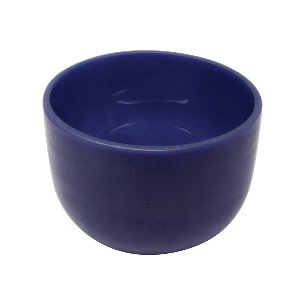 Image 2 for 8" Gem Infused Quartz Singing Bowl Note G Lapis Lazuli C03