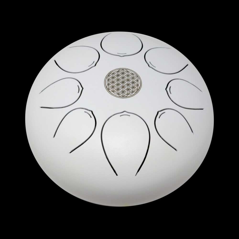 Image 2 for 25cm Pentatonic Steel Singing Drum -White
