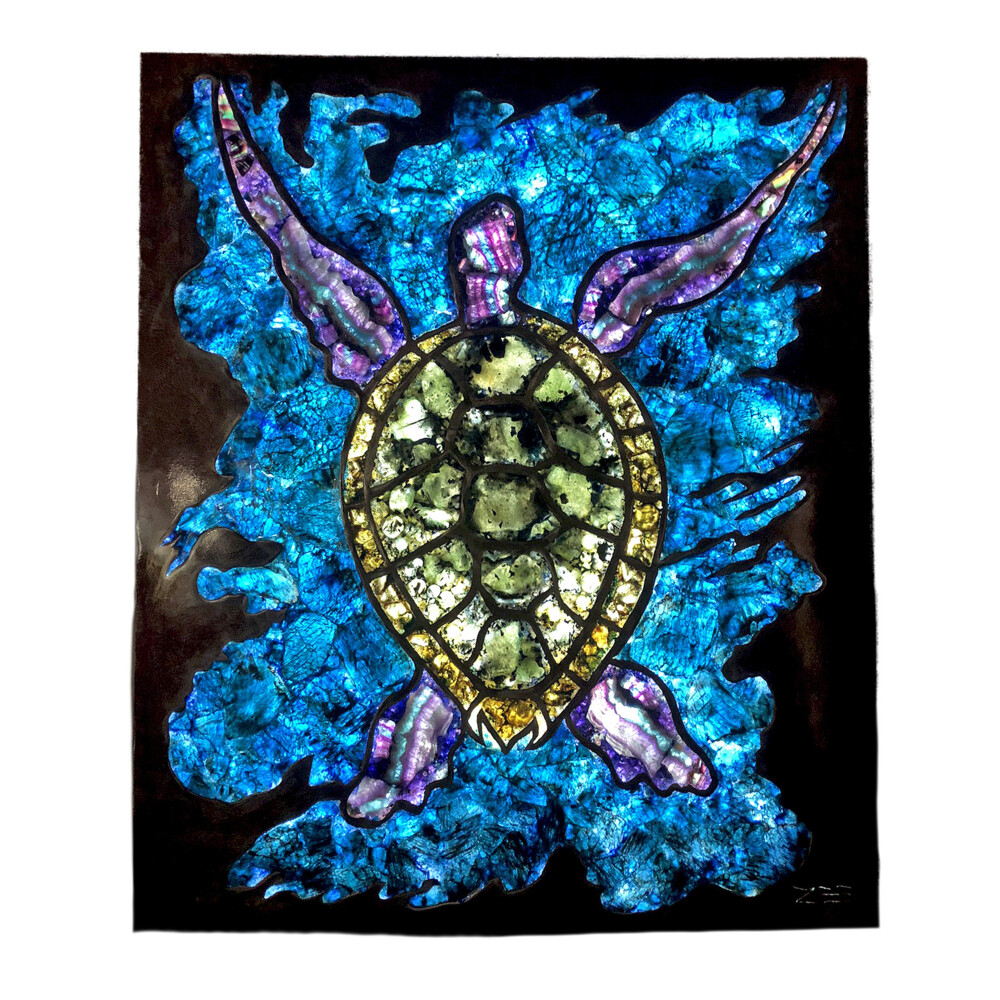<span style="font-family: "EB Garamond"; position: initial; margin: initial;"><font style="position: initial; margin: initial;" size="4">Illuminated Sea Turtle Gemscape</font></span><div style="position: initial; margin: initial;"><font style="line-height: 22px; color: rgb(0, 0, 0); font-family: "EB Garamond"; position: initial; margin: initial;" size="4">Each and every single hand-crafted gemscape is made to be extremely unique, from the hand-laid crushed gemstones, to the brushed steel frame in which the minerals are placed. From marine creatures to trees of life and abstract concepts, the beautiful designs and patterns combined with the artists creative perspective in which he makes every gemscape with lets your imagination run wild within the bounds of the brushed steel frame. A one-of-a-kind piece for anywhere in your living space. Indulge in such a vibrant atmosphere and create your very own artistic escape. <br style="position: initial; margin: initial;"></font><div style="color: rgb(0, 0, 0); font-family: "EB Garamond"; position: initial; margin: initial;"><div style="margin: initial; padding: 0px; border: 0px; font-variant-numeric: inherit; font-variant-east-asian: inherit; font-stretch: inherit; line-height: inherit; vertical-align: baseline; position: initial;"><br></div><div style="margin: initial; padding: 0px; border: 0px; font-variant-numeric: inherit; font-variant-east-asian: inherit; font-stretch: inherit; line-height: inherit; vertical-align: baseline; position: initial;"><div style="margin: initial; padding: 0px; border: 0px; font-style: inherit; font-variant: inherit; font-weight: inherit; font-stretch: inherit; line-height: inherit; vertical-align: baseline; position: initial;"><div style="margin: initial; padding: 0px; border: 0px; font-style: inherit; font-variant: inherit; font-weight: inherit; font-stretch: inherit; line-height: inherit; vertical-align: baseline; position: initial;"><font style="line-height: 22px; position: initial; margin: initial;" size="4">We are incredibly excited to bring you this breathtaking selection of illuminated gemstone artwork. These internally illuminated images have been crafted from precious gemstones and steel; creating captivating, and nearly unbelievable combinations of colors and textures that are unlike any other artwork available.</font></div></div></div></div></div> Illuminated Sea Turtle Gemscape