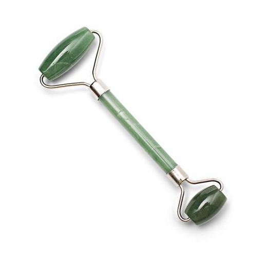 <font size="4"><span style="font-family: "EB Garamond";">Aventurine Facial Roller with silver hardware</span></font><div style="position: initial; margin: initial; font-family: "EB Garamond";"><font size="4"><br style="position: initial; margin: initial; font-family: "EB Garamond";"></font></div><div style="position: initial; margin: initial; font-family: "EB Garamond";"><p style="margin: initial; line-height: inherit; color: rgb(51, 51, 51); font-family: "EB Garamond"; padding: 0px; border: 0px; font-variant-numeric: inherit; font-variant-east-asian: inherit; font-stretch: inherit; vertical-align: baseline; position: initial;"><font size="4">Natural Aventurine face roller that assists lymphatic drainage to reduce the appearance of wrinkles, and puffiness. This roller acts as a massage tool for your face. You can use it alone or in conjunction with your skin care routine.</font></p><p style="margin: initial; line-height: inherit; color: rgb(51, 51, 51); font-family: "EB Garamond"; padding: 0px; border: 0px; font-variant-numeric: inherit; font-variant-east-asian: inherit; font-stretch: inherit; vertical-align: baseline; position: initial;"><font size="4">Aventurine is a stone believed to bring great wealth and good fortune.</font></p><p style="margin: initial; line-height: inherit; color: rgb(51, 51, 51); font-family: "EB Garamond"; padding: 0px; border: 0px; font-variant-numeric: inherit; font-variant-east-asian: inherit; font-stretch: inherit; vertical-align: baseline; position: initial;"><font size="4">Face rollers are excellent in assisting with the following:</font></p><ul style="margin: initial; font-family: "EB Garamond"; padding: 0px; border: 0px; font-variant-numeric: inherit; font-variant-east-asian: inherit; font-stretch: inherit; line-height: inherit; vertical-align: baseline; color: rgb(51, 51, 51); position: initial;"><li style="margin: initial; padding: 0px; border: 0px; font-style: inherit; font-variant: inherit; font-weight: inherit; font-stretch: inherit; line-height: inherit; vertical-align: baseline; list-style: outside disc; position: initial; font-family: "EB Garamond";"><font size="4">Helps fight wrinkles </font></li><li style="margin: initial; padding: 0px; border: 0px; font-style: inherit; font-variant: inherit; font-weight: inherit; font-stretch: inherit; line-height: inherit; vertical-align: baseline; list-style: outside disc; position: initial; font-family: "EB Garamond";"><font size="4">Helps blood circulation to the face, and assists in detoxification </font></li><li style="margin: initial; padding: 0px; border: 0px; font-style: inherit; font-variant: inherit; font-weight: inherit; font-stretch: inherit; line-height: inherit; vertical-align: baseline; list-style: outside disc; position: initial; font-family: "EB Garamond";"><font size="4">Decreases puffiness under eyes and around face</font></li><li style="margin: initial; padding: 0px; border: 0px; font-style: inherit; font-variant: inherit; font-weight: inherit; font-stretch: inherit; line-height: inherit; vertical-align: baseline; list-style: outside disc; position: initial; font-family: "EB Garamond";"><font size="4">Brings a natural glow to your face</font></li><li style="margin: initial; padding: 0px; border: 0px; font-style: inherit; font-variant: inherit; font-weight: inherit; font-stretch: inherit; line-height: inherit; vertical-align: baseline; list-style: outside disc; position: initial; font-family: "EB Garamond";"><font size="4">Helps tighten skin, making it appear more youthful</font></li><li style="margin: initial; padding: 0px; border: 0px; font-style: inherit; font-variant: inherit; font-weight: inherit; font-stretch: inherit; line-height: inherit; vertical-align: baseline; list-style: outside disc; position: initial; font-family: "EB Garamond";"><font size="4">Helps absorb moisturizers and serums more fully</font></li></ul><p style="margin: initial; line-height: inherit; color: rgb(51, 51, 51); font-family: "EB Garamond"; padding: 0px; border: 0px; font-variant-numeric: inherit; font-variant-east-asian: inherit; font-stretch: inherit; vertical-align: baseline; position: initial;"><font size="4">As each stone is one of a kind and unique, please allow for variations in color and texture in the face roller that you receive versus the one photographed. Your satisfaction is 100% guaranteed or your money back.</font></p><p style="margin: initial; line-height: inherit; color: rgb(51, 51, 51); font-family: "EB Garamond"; padding: 0px; border: 0px; font-variant-numeric: inherit; font-variant-east-asian: inherit; font-stretch: inherit; vertical-align: baseline; position: initial;"><font size="4">Length: 6 inches.</font></p><p style="margin: initial; line-height: inherit; color: rgb(51, 51, 51); font-family: "EB Garamond"; padding: 0px; border: 0px; font-variant-numeric: inherit; font-variant-east-asian: inherit; font-stretch: inherit; vertical-align: baseline; position: initial;"><font size="4">Width: 2 inches.</font></p></div> Aventurine Facial Roller