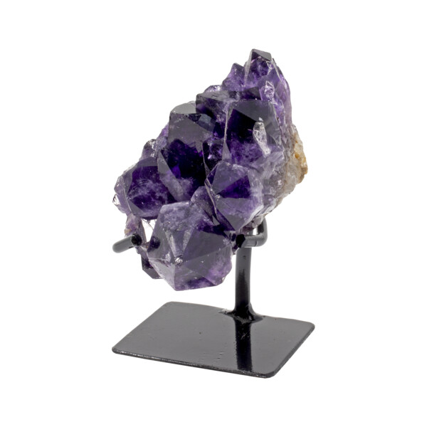 Closeup photo of Amethyst Cluster On A Fitted Stand