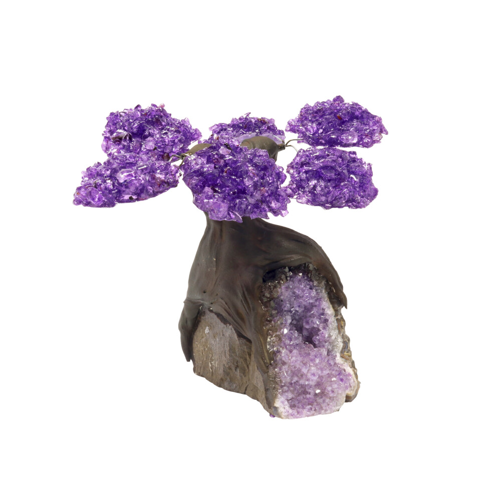 <span style="font-family: "EB Garamond"; position: initial; margin: initial; color: rgb(0, 0, 0);"><font size="4" style="position: initial; margin: initial; color: rgb(0, 0, 0);">Amethyst Gemstone Tree With Amethyst Base</font></span><div style="color: rgb(0, 0, 0);"><font face="EB Garamond" style="color: rgb(0, 0, 0);">What is better than a double Amethyst duo? not a lot! This adorable Amethyst bonsai tree would be the perfect addition for any living space! The best place to put this Amethyst tree would be by you bedside, because Amethyst is well known to aid insomnia and help you get a better rest! Amethyst is also known to create a peaceful and calm atmosphere wherever it resides. Those are just a few of the reasons Amethyst is such a staple to have in the crystal community. <br style="color: rgb(0, 0, 0);"></font><div style="position: initial; margin: initial; color: rgb(0, 0, 0);"><p style="font-variant-numeric: normal; font-variant-east-asian: normal; font-stretch: normal; font-size: 16.8px; line-height: normal; font-family: Times; color: rgb(0, 0, 0); -webkit-text-stroke-color: rgb(12, 13, 12); position: initial; margin: initial;"><span style="font-kerning: none; position: initial; margin: initial; color: rgb(0, 0, 0);">Please Note: due to the nature of gemstones, carving may slightly vary in size, color and shape. If you have any questions about your purchased, please contact with us, we will try our best to serve for you.</span></p></div></div> Amethyst Gemstone Tree With Amethyst Base