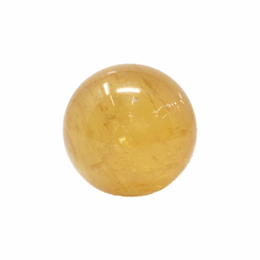 <span style="font-family: "EB Garamond"; position: initial; margin: initial;"><font size="4" style="position: initial; margin: initial;">Golden Calcite Sphere</font></span><div style="position: initial; margin: initial;"><span style="font-family: "EB Garamond"; position: initial; margin: initial;"><font size="4" style="position: initial; margin: initial;">A Golden Calcite sphere would be the perfect gift for anyone who loves crystals, whether they just started their collection or are advanced in the crystal field, they would absolutely love a golden Calcite sphere! Golden Calcite is also known as Honey Calcite. it can help with recovering from the emotional effects of abusive situations and relationships. Golden Calcite is said to encourage responsibility in leadership and the correct use of power. It is good for confidence and increases feelings of self worth and courage. It assists in overcoming obstacles as well. It is also said to be helpful for learning all types of skills and developing new talents. Spheres are known to emit from all sides and they also have a child-like energy, creating a youthful atmosphere wherever they reside. </font></span></div><div style="position: initial; margin: initial;"><span style="font-family: "EB Garamond"; position: initial; margin: initial;"><font size="4" style="position: initial; margin: initial;">Please note: due to the nature of gemstones, each mineral specimen may slightly vary in size, color and shape. If you have any questions about your purchase, please contact us and we will try our very best to assist you. </font></span></div> Golden Calcite Sphere