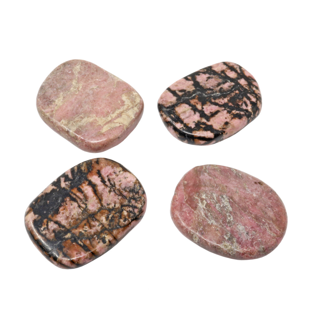 <span style="font-family: "EB Garamond"; position: initial; margin: initial;"><font size="4" style="position: initial; margin: initial;">Rhodonite Flat Stone (Singles)</font></span><div style="position: initial; margin: initial;"><span style="color: rgb(0, 0, 0); font-family: "EB Garamond"; position: initial; margin: initial;"><font size="4">*As each piece is unique and one of a kind, please allow for variations in size, shape, and color of the stone that you receive. We guarantee the authenticity of this gemstone. Your satisfaction is guaranteed.</font></span><span style="font-family: "EB Garamond"; position: initial; margin: initial;"><font size="4" style="position: initial; margin: initial;"><br style="position: initial; margin: initial;"></font></span></div> Rhodonite Flat Stone (Singles)