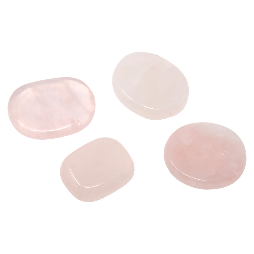 <span style="font-family: "EB Garamond"; position: initial; margin: initial;"><font size="4" style="position: initial; margin: initial;">Rose Quartz Flat Stone - Small Singles</font></span><div style="position: initial; margin: initial;"><span style="color: rgb(0, 0, 0); font-family: "EB Garamond"; position: initial; margin: initial;"><font size="4">*As each piece is unique and one of a kind, please allow for variations in size, shape, and color of the stone that you receive. We guarantee the authenticity of this gemstone. Your satisfaction is guaranteed.</font></span><span style="font-family: "EB Garamond"; position: initial; margin: initial;"><font size="4" style="position: initial; margin: initial;"><br style="position: initial; margin: initial;"></font></span></div> Rose Quartz Flat Stone - Small Singles