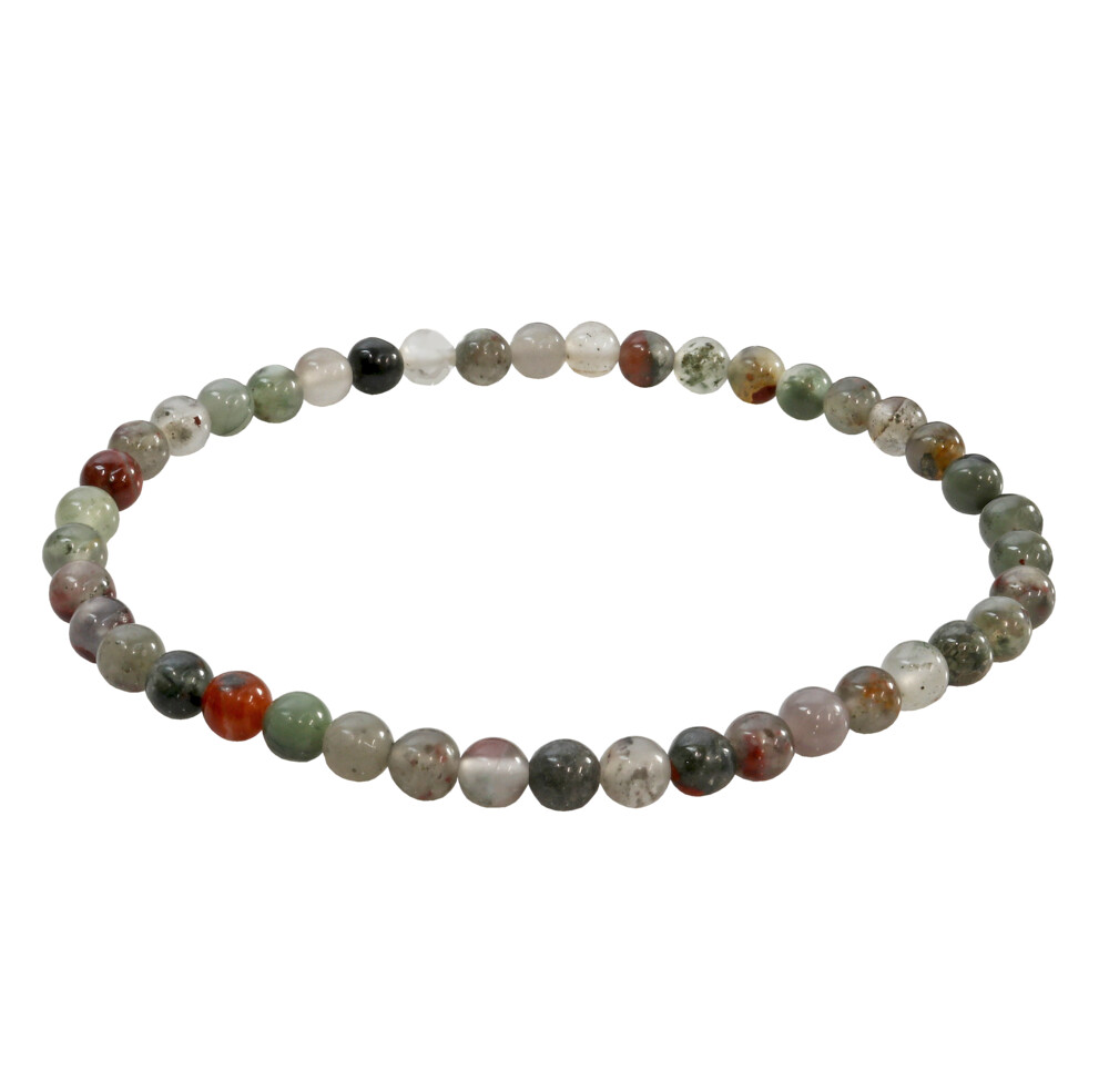 <font style="position: initial; margin: initial; font-family: "EB Garamond";" size="4"><span style="font-family: "EB Garamond"; position: initial; margin: initial;">Bloodstone Bracelet (African Seftonite) 4mm Rounds</span></font><div style="position: initial; margin: initial; font-family: "EB Garamond";"><p style="font-variant-numeric: normal; font-variant-east-asian: normal; font-stretch: normal; line-height: normal; font-family: "EB Garamond"; color: rgb(0, 0, 0); position: initial; margin: initial;"><font size="4">Each item is unique and one of a kind. Nature's treasures do vary in their shape and color.</font></p></div><div style="position: initial; margin: initial;"><font style="position: initial; margin: initial;"><br style="position: initial; margin: initial;"></font><div style="position: initial; margin: initial; font-family: "EB Garamond";"><span style="color: rgb(0, 0, 0); font-size: 0.875em; position: initial; margin: initial;"><font size="4" style="position: initial; margin: initial;">BLOODSTONE </font></span><span style="color: rgb(0, 0, 0); font-size: 1.2rem; position: initial; margin: initial;">OR</span><br style="position: initial; margin: initial;"></div><div style="position: initial; margin: initial; font-family: "EB Garamond";"><p style="margin: initial; font-variant-numeric: normal; font-variant-east-asian: normal; font-stretch: normal; line-height: normal; font-family: "EB Garamond"; color: rgb(0, 0, 0); position: initial;"><span style="position: initial; margin: initial; font-family: "EB Garamond";"><font size="4" style="position: initial; margin: initial;">HELIOTROPE</font></span></p><p style="margin: initial; font-variant-numeric: normal; font-variant-east-asian: normal; font-stretch: normal; line-height: normal; font-family: "EB Garamond"; color: rgb(0, 0, 0); position: initial;"><font size="4" style="position: initial; margin: initial;">“</font><span style="font-size: 1.2rem; position: initial; margin: initial;">Stone of Chakra Flow”</span></p><p style="margin: initial; font-variant-numeric: normal; font-variant-east-asian: normal; font-stretch: normal; line-height: normal; font-family: "EB Garamond"; color: rgb(0, 0, 0); position: initial;"><span style="position: initial; margin: initial; font-family: "EB Garamond";"><font size="4" style="position: initial; margin: initial;">Bloodstone </font></span><span style="font-size: 1.2rem; position: initial; margin: initial;">is a green form of chalcedony (chlorite) with red or brown</span></p><p style="margin: initial; font-variant-numeric: normal; font-variant-east-asian: normal; font-stretch: normal; line-height: normal; font-family: "EB Garamond"; color: rgb(0, 0, 0); position: initial;"><font size="4" style="position: initial; margin: initial;">inclusions of iron oxide (hematite) or red jasper. Regarded as the</font></p><p style="margin: initial; font-variant-numeric: normal; font-variant-east-asian: normal; font-stretch: normal; line-height: normal; font-family: "EB Garamond"; color: rgb(0, 0, 0); position: initial;"><font size="4" style="position: initial; margin: initial;">traditional birthstone of March, this gemstone has ancient history,</font></p><p style="margin: initial; font-variant-numeric: normal; font-variant-east-asian: normal; font-stretch: normal; line-height: normal; font-family: "EB Garamond"; color: rgb(0, 0, 0); position: initial;"><font size="4" style="position: initial; margin: initial;">known for its metaphysical properties. Bloodstone is great for healing</font></p><p style="margin: initial; font-variant-numeric: normal; font-variant-east-asian: normal; font-stretch: normal; line-height: normal; font-family: "EB Garamond"; color: rgb(0, 0, 0); position: initial;"><font size="4" style="position: initial; margin: initial;">the root to heart chakra, allowing one to move forward from issues with</font></p><p style="margin: initial; font-variant-numeric: normal; font-variant-east-asian: normal; font-stretch: normal; line-height: normal; font-family: "EB Garamond"; color: rgb(0, 0, 0); position: initial;"><font size="4" style="position: initial; margin: initial;">the heart. Excellent for improving circulation and chakra or meridian</font></p><p style="margin: initial; font-variant-numeric: normal; font-variant-east-asian: normal; font-stretch: normal; line-height: normal; font-family: "EB Garamond"; color: rgb(0, 0, 0); position: initial;"><font size="4" style="position: initial; margin: initial;">energy flow, while transferring stagnant vibrations for optimal</font></p><p style="font-variant-numeric: normal; font-variant-east-asian: normal; font-stretch: normal; line-height: normal; font-family: "EB Garamond"; color: rgb(0, 0, 0); position: initial; margin: initial;"><font size="4" style="position: initial; margin: initial;">movement in ones’ personal space.</font></p></div></div> Bloodstone Bracelet (African Seftonite) 4mm Rounds