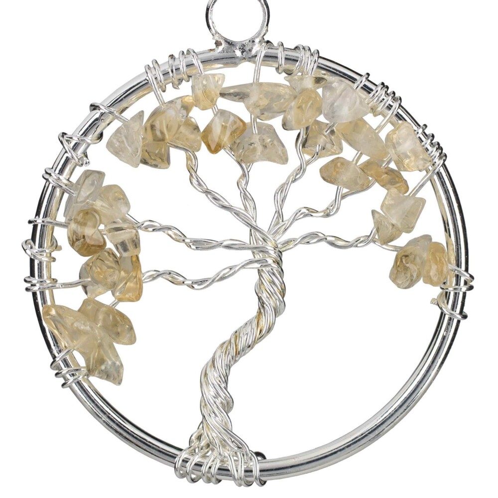 <font size="4"><span style="font-family: "EB Garamond";">Citrine Tree Of Life Pendant</span></font><div style="position: initial; margin: initial; font-family: "EB Garamond";"><font size="4"><br style="position: initial; margin: initial; font-family: "EB Garamond";"></font></div><div style="position: initial; margin: initial;"><p style="font-family: "EB Garamond"; margin: initial; padding: 0px; border: 0px; font-variant-numeric: inherit; font-variant-east-asian: inherit; font-stretch: inherit; line-height: inherit; vertical-align: baseline; color: rgb(51, 51, 51); position: initial;"><font size="4">Enjoy the power of the Citrine Tree of Life Necklace. It will help you open and connect with your Chakra by allowing for a free flow of energy.</font></p><p style="font-family: "EB Garamond"; margin: initial; padding: 0px; border: 0px; font-variant-numeric: inherit; font-variant-east-asian: inherit; font-stretch: inherit; line-height: inherit; vertical-align: baseline; color: rgb(51, 51, 51); position: initial;"><font size="4">Featured in this necklace <span style="margin: initial; padding: 0px; border: 0px; font-style: inherit; font-variant: inherit; font-stretch: inherit; line-height: inherit; font-family: "EB Garamond"; vertical-align: baseline; position: initial;">Citrine. </span>It is said to unlock your Solar Plexus Chakra and lead to:</font></p><ul style="font-family: "EB Garamond"; margin: initial; padding: 0px; border: 0px; font-variant-numeric: inherit; font-variant-east-asian: inherit; font-stretch: inherit; line-height: inherit; vertical-align: baseline; color: rgb(51, 51, 51); position: initial;"><li style="margin: initial; padding: 0px; border: 0px; font-style: inherit; font-variant: inherit; font-stretch: inherit; line-height: inherit; font-family: "EB Garamond"; vertical-align: baseline; list-style: outside disc; position: initial;"><font size="4">Abundance</font></li><li style="margin: initial; padding: 0px; border: 0px; font-style: inherit; font-variant: inherit; font-stretch: inherit; line-height: inherit; font-family: "EB Garamond"; vertical-align: baseline; list-style: outside disc; position: initial;"><font size="4">Emotional Balance</font></li><li style="margin: initial; padding: 0px; border: 0px; font-style: inherit; font-variant: inherit; font-stretch: inherit; line-height: inherit; font-family: "EB Garamond"; vertical-align: baseline; list-style: outside disc; position: initial;"><font size="4">Chakra Cleanser</font></li></ul><p style="margin: initial; padding: 0px; border: 0px; font-variant-numeric: inherit; font-variant-east-asian: inherit; font-stretch: inherit; line-height: inherit; vertical-align: baseline; position: initial;"><font style=""><font color="#333333" face="EB Garamond" size="4">Chains are sold </font><font color="#333333" face="EB Garamond"><span style="font-size: 16.8px;">separately</span></font><font color="#333333" face="EB Garamond" size="4">. </font></font></p></div> Citrine Tree Of Life Pendant