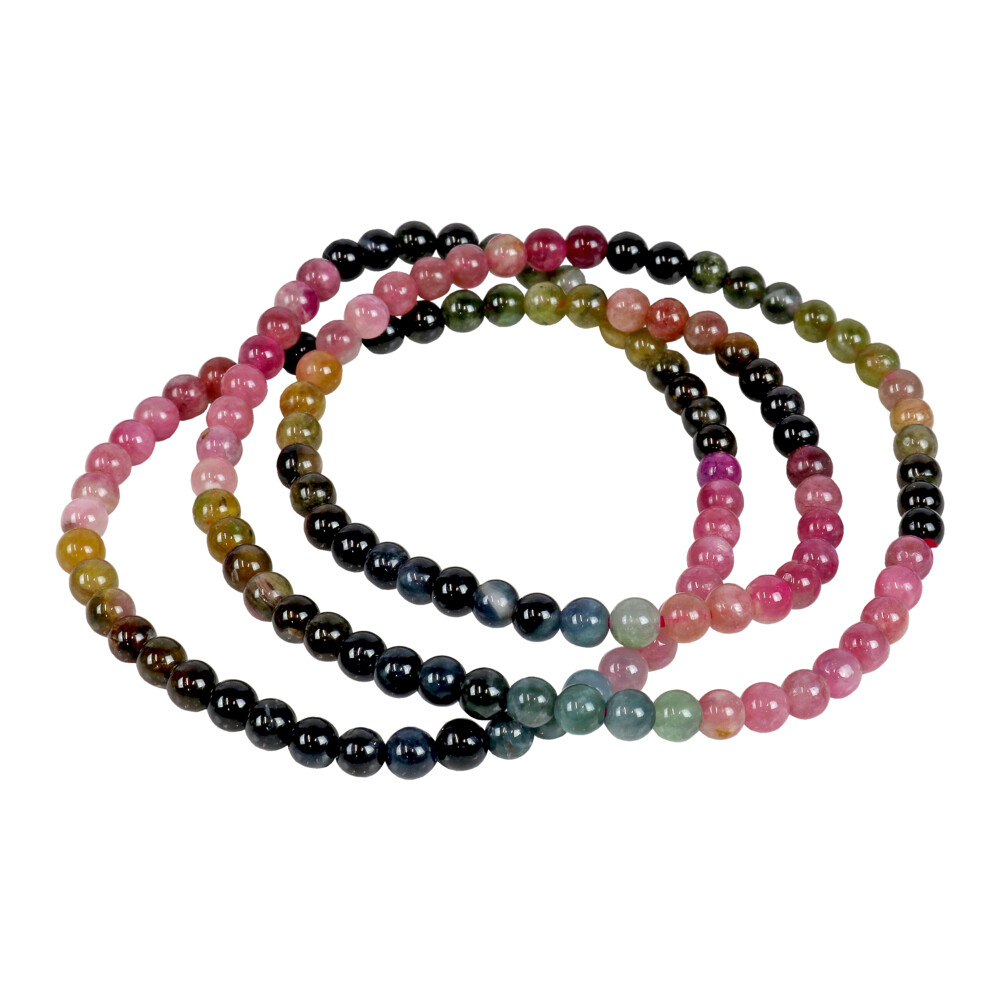 <font size="4"><span style="font-family: "EB Garamond";">Multi Tourmaline Bracelet Triple Wrap 4mm</span></font><div style="position: initial; margin: initial; font-family: "EB Garamond";"><font size="4"><br style="position: initial; margin: initial; font-family: "EB Garamond";"></font></div><div style="position: initial; margin: initial; font-family: "EB Garamond";"><p style="margin: initial; font-variant-numeric: normal; font-variant-east-asian: normal; font-stretch: normal; line-height: normal; font-family: "EB Garamond"; color: rgb(0, 0, 0); position: initial;"><font size="4">Inspiring </font><span style="font-size: 1.2rem;">tactfulness and independence, Pink Tourmaline activates the heart </span><span style="font-size: 1.2rem;">chakra with the crown chakra. Known to kindle feelings of joy, hope </span><span style="font-size: 1.2rem;">comfort and support to bring more love and good humor in one’s life; </span><span style="font-size: 1.2rem;">encouraging a more cheerful frame of mind.</span></p></div> Multi Tourmaline Bracelet Triple Wrap 4mm