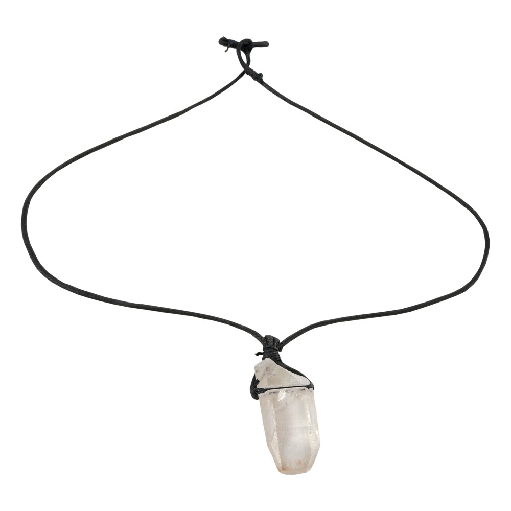 Image 2 for Quartz Point Necklace On Cord