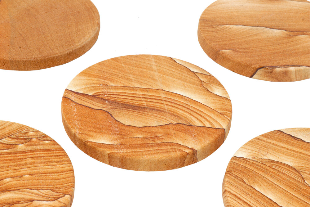 <span style="position: initial; margin: initial;"></span><span style="font-family: "EB Garamond"; position: initial; margin: initial;"><font size="4">Round Desert Sandstone Coaster- Single</font></span><div style="position: initial; margin: initial;"><p style="font-variant-numeric: normal; font-variant-east-asian: normal; font-stretch: normal; line-height: normal; font-family: "DIN Condensed"; color: rgb(0, 0, 0); position: initial; margin: initial;"><span style="font-family: "EB Garamond";"><font size="4"><br></font></span></p><p style="font-variant-numeric: normal; font-variant-east-asian: normal; font-stretch: normal; line-height: normal; font-family: "DIN Condensed"; color: rgb(0, 0, 0); position: initial; margin: initial;"><span style="font-family: "EB Garamond";"><font size="4">As each piece is unique and one of a kind, please allow for variations in size, shape, and color of the stone that you receive. We guarantee the authenticity of this gemstone. Your satisfaction is guaranteed.</font></span></p></div> Round Desert Sandstone Coaster