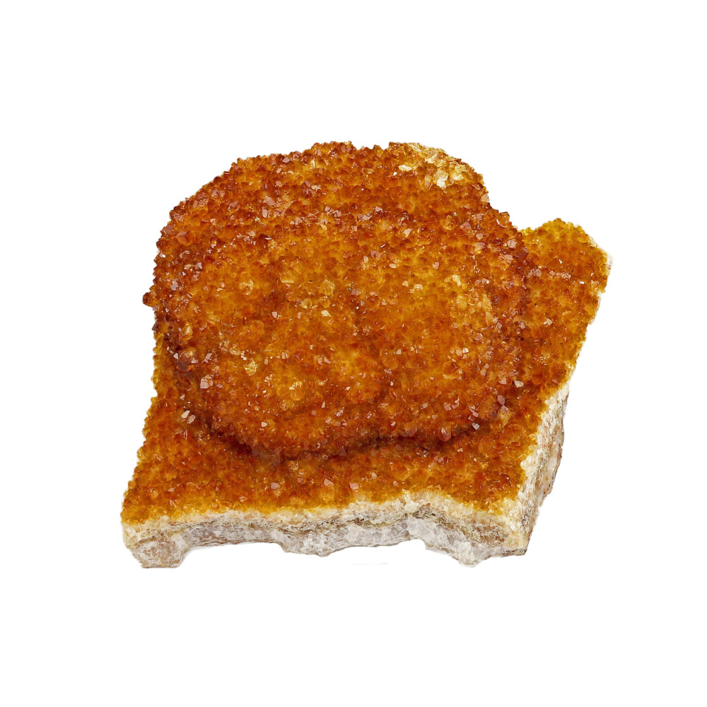 Image 2 for Citrine Druze Cluster Plaque With Acrylic Stand