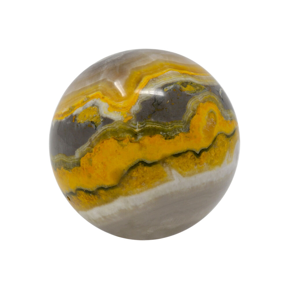 <span></span><span style="font-family: "EB Garamond";">Adding a Bumblebee Jasper Sphere to your Home Decor or Collection will Intrigue and Keep You Amazed at the Beauty of Nature. Bumblebee Jasper is one of the Most Rare of Jasper stones, many do not consider it Jasper because it's unlike any other. Bumblebee Jasper is only found near the Lava Fields in Indonesia. It's collected by the locals near Hot Vents of an Active Volcano called Mount Papandayan. The Bright, Beautiful Color, Shape and Polish of This Sphere and the Metaphysical Properties are a Must Have. It Helps One Have A Positive View On Life and Increases your Motivation and Willpower.</span><div style="position: initial; margin: initial;"><span style="color: rgb(34, 34, 34); font-family: Arial, Helvetica, sans-serif; position: initial; margin: initial;"><font size="4"><span style="font-family: "EB Garamond";">Every stone is Unique and One of a Kind. Nature's Treasures vary in shape and color.</span></font></span><br style="position: initial; margin: initial;"></div> Bumblebee Jasper Sphere