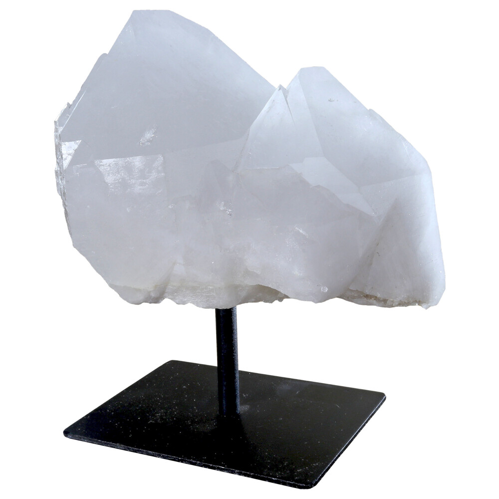 <span style="position: initial; margin: initial;"></span><span style="font-family: "EB Garamond"; position: initial; margin: initial;"><font size="4">Quartz Crystal Cluster On Metal Stand</font></span><div style="position: initial; margin: initial; font-family: "EB Garamond";"><font size="4"><span style="color: rgb(32, 33, 36); font-family: "EB Garamond"; position: initial; margin: initial;">Quartz is a chemical compound consisting of one part silicon and two parts oxygen. It is silicon dioxide (SiO</span><sub style="color: rgb(32, 33, 36); font-family: "EB Garamond"; position: initial; margin: initial;">2</sub><span style="color: rgb(32, 33, 36); font-family: "EB Garamond"; position: initial; margin: initial;">). It is the most abundant mineral found at Earth's surface, and its unique properties make it one of the most useful natural substances. Rock crystal quartz</span><span style="color: rgb(32, 33, 36); font-family: "EB Garamond"; position: initial; margin: initial;">: Transparent "rock crystal" quartz</span><span style="color: rgb(32, 33, 36); font-family: "EB Garamond"; position: initial; margin: initial;">.</span></font><span style="font-family: "EB Garamond"; position: initial; margin: initial;"><br style="position: initial; margin: initial;"></span></div> Quartz Crystal Cluster On Metal Stand