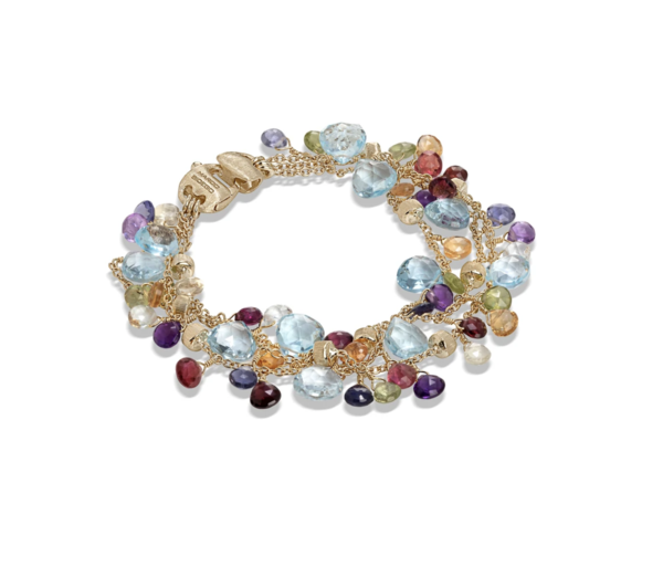 Closeup photo of Paradise Collection Mixed Gemstone Bracelet