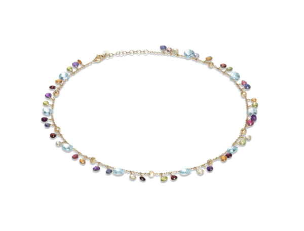 Closeup photo of Paradise Collection Mixed Gemstone Necklace