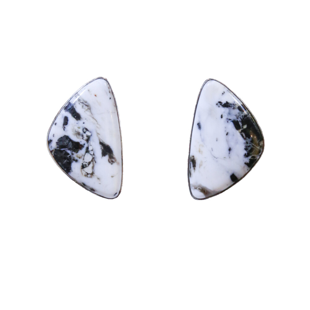White Buffalo earrings 