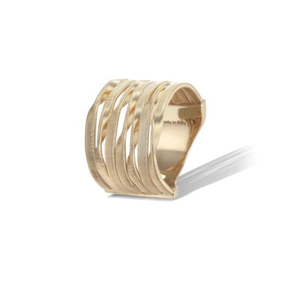 Closeup photo of Marrakech Collection Twisted Multi Band Ring