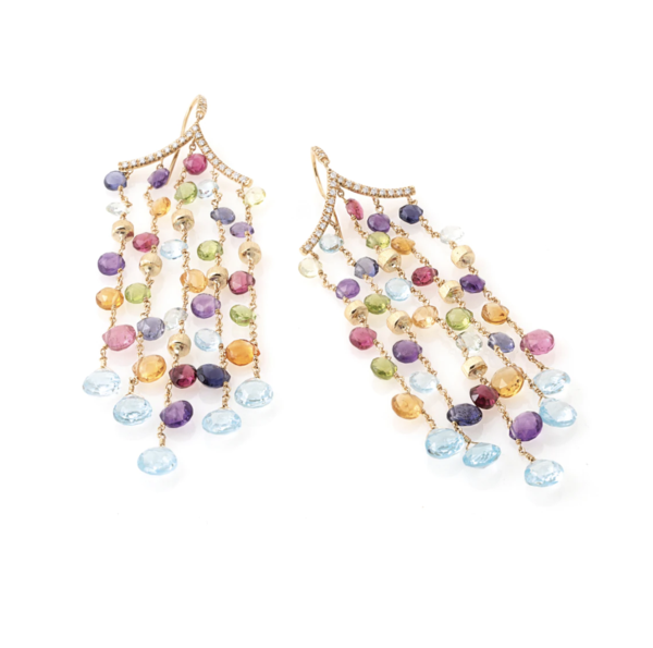 Closeup photo of Paradise Collection Chandelier Earrings