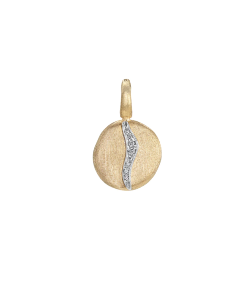 Closeup photo of Jaipur Collection 18K YG Small Diamond Accent Pendant