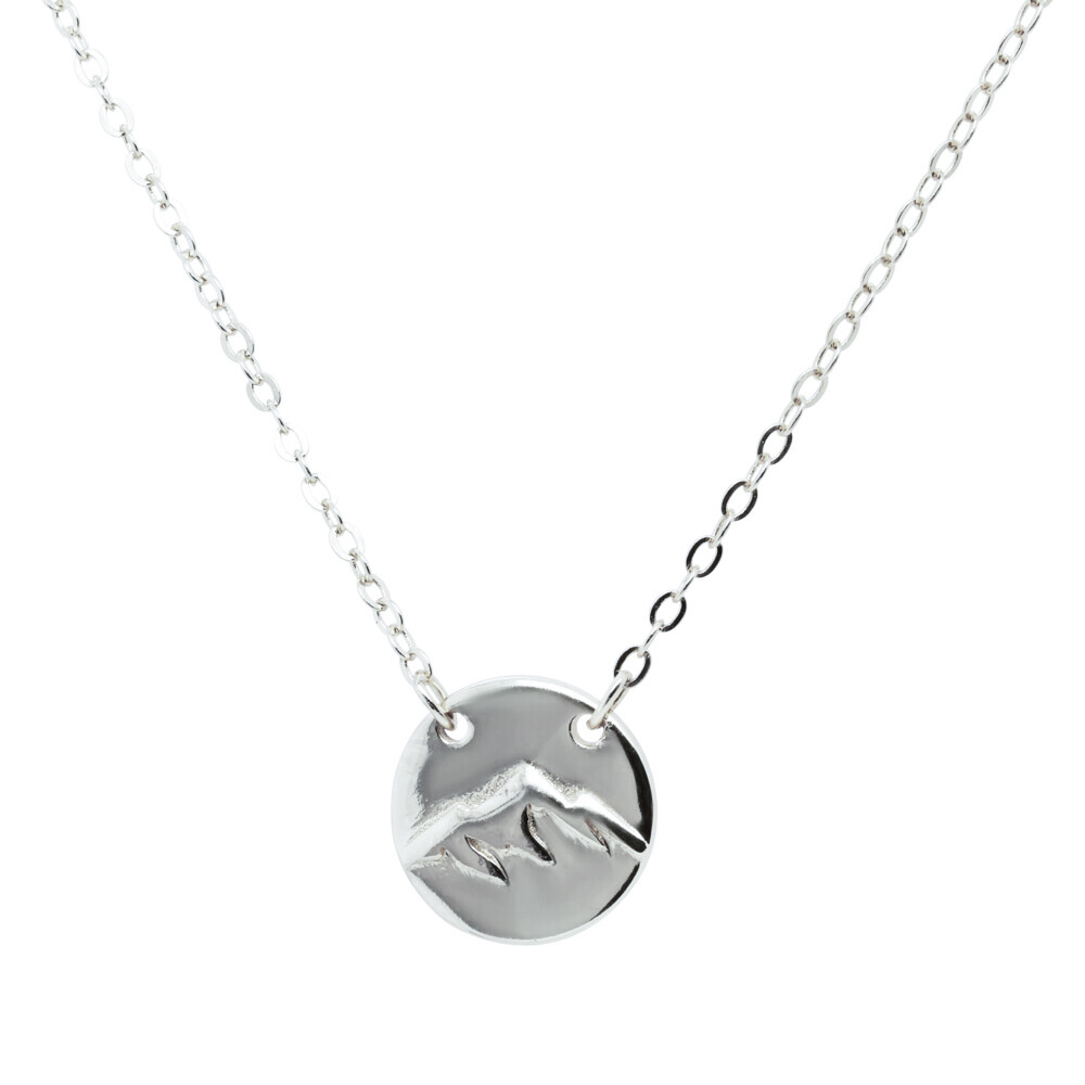 Mountain Baby Necklace Sterling Silver