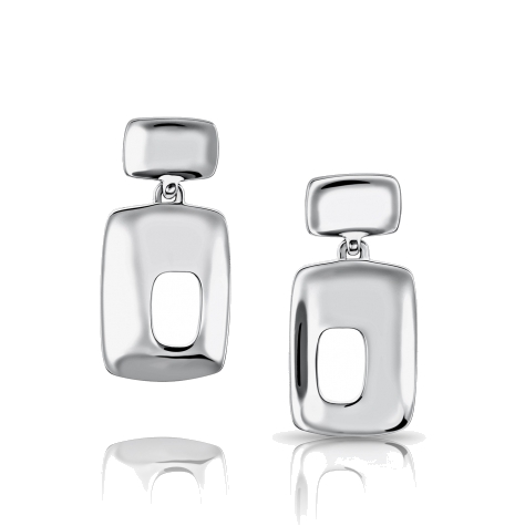 In 1989 Zina Sterling Silver moved into our Beverly Hills headquarters that accommodates our workshop as well as Zina 'The Store'. The store is a showcase for all that is 'today' in fine design in jewelry, gift ware, Judaica, frames and whatever Zina thinks is new and exciting that crosses her path. Zina is a destination for people seeking the finest in design . Zina is at the pulse of what is 'happening' Large Palm Springs Drop Earrings